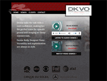 Tablet Screenshot of denisekellyvoice.com